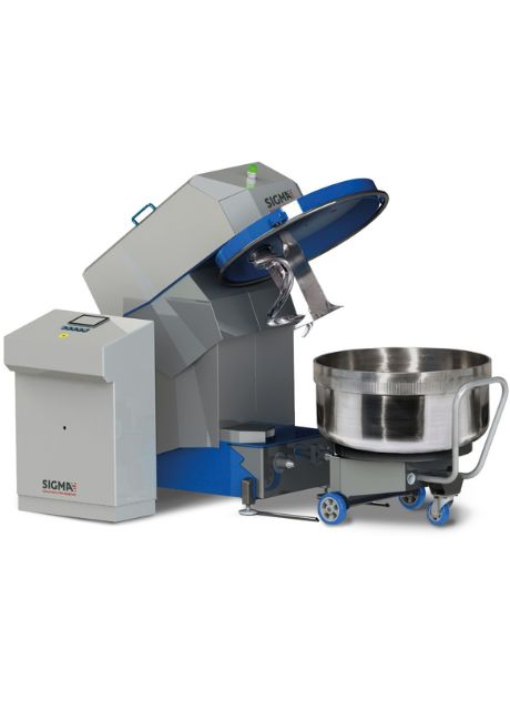 Спиральный тестомес с подкатной дежой SIGMA VETB 300
