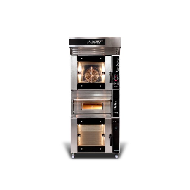 Печь конвекционная Moretti Forni F50E + iDeck serieF