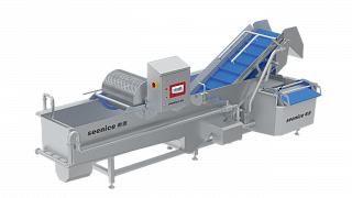 Барботажная мойка овощей Seenice GQ-450