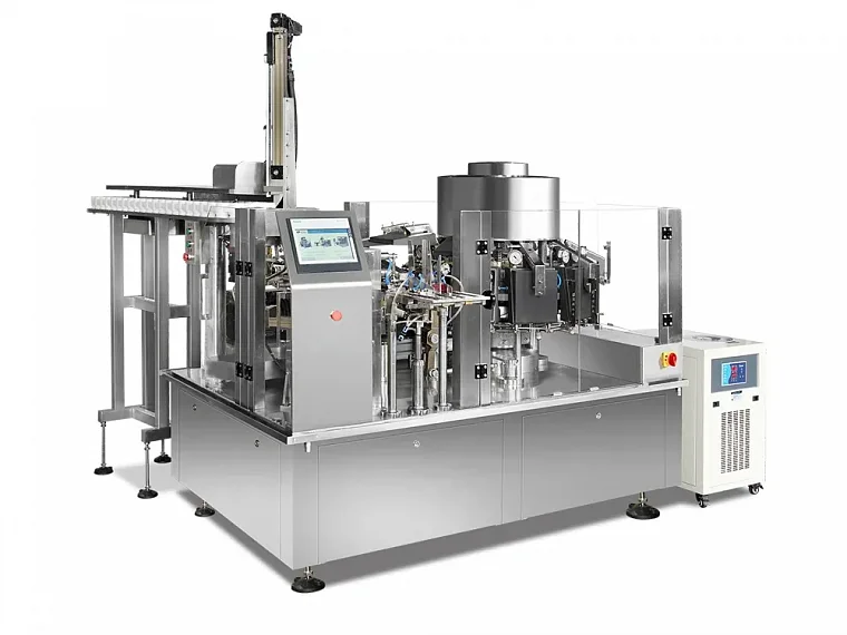 Роторная вакуумная упаковочная машина ECHO MRZK12-130C