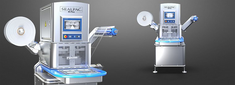 Полуавтоматический трейсилер с поворотным столом SEALPAC M-Flex