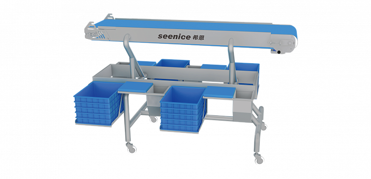 Подъёмный сортировочный конвейер Seenice PTX-4G