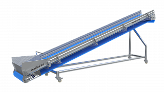 Быстроразборный подъёмный конвейер Seenice PT-34