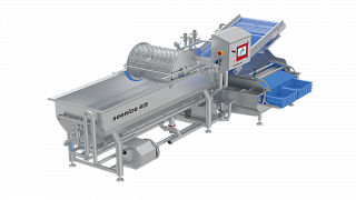 Барботажно-поточная мойка овощей Seenice SQ-500B